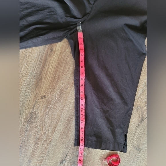 Penningtons Plus Black Capris Pants Size 20 #827 - Picture 11 of 13